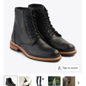 Nisolo Amalia boots, black size 8.5.